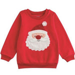 Boy's Santa Sweatshirt Boys Sweaters + Sweatshirts Mudpie