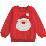 Boy's Santa Sweatshirt Boys Sweaters + Sweatshirts Mudpie