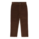 Boys Slim Fit Corduroy - Bronze Boys Pants Pedal Kidswear