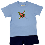 Boys S/S T-Shirt - Fighter Jet Boys Tees Luigi