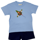 Boys S/S T-Shirt - Fighter Jet Boys Tees Luigi