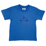 Boys S/S T-Shirt - Three Flying Jets Boys Tees Luigi
