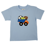Boys S/S T-Shirt - Truck w/ Sports Balls Boys Tees Luigi