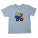Boys S/S T-Shirt - Truck w/ Sports Balls Boys Tees Luigi