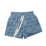 Boys Swim Trunks - Blue Fish Kids Swim Southbound