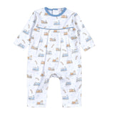 Boys The Choo Choo Collection Pima Romper Boys Bubbles + Rompers Baby Loren