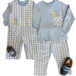 Boys Tools In A Pocket Longall - Blue Boys Bubbles + Rompers Funtasia Too
