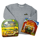 Boys Tractor Pullover Boys Sweaters + Sweatshirts Itsy Bitsy
