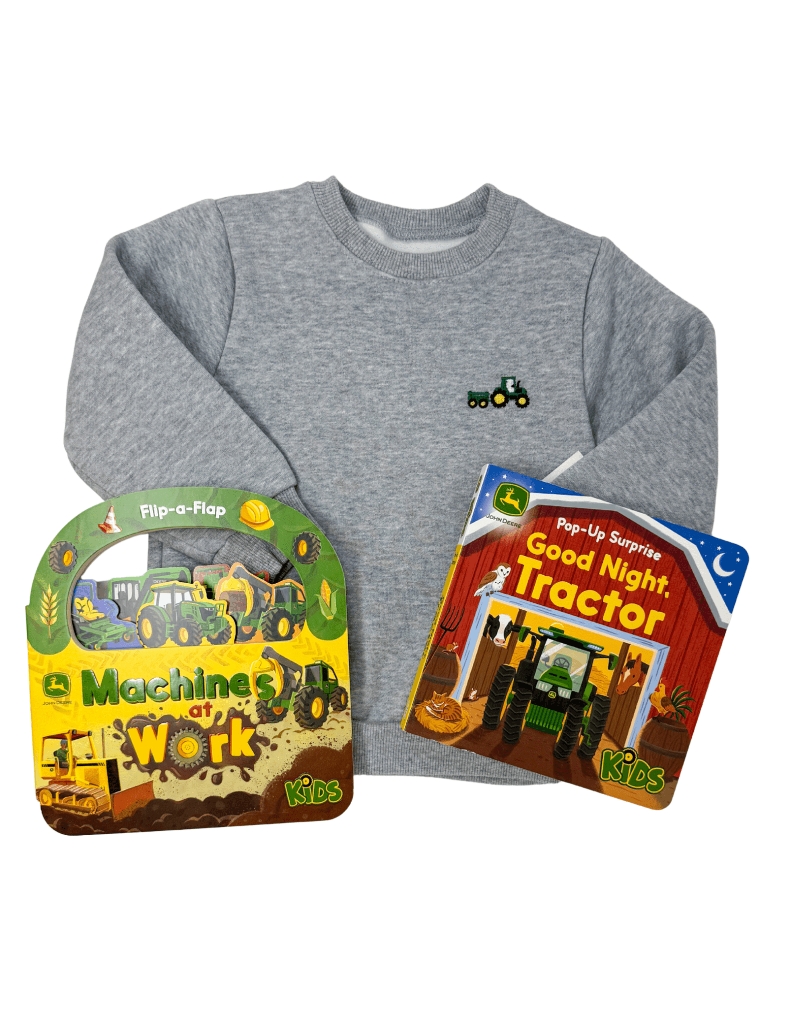 Boys Tractor Pullover Boys Sweaters + Sweatshirts Itsy Bitsy