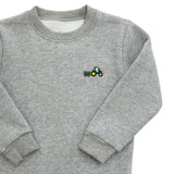 Boys Tractor Pullover Boys Sweaters + Sweatshirts Itsy Bitsy