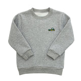 Boys Tractor Pullover Boys Sweaters + Sweatshirts Itsy Bitsy
