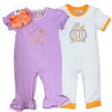 Boys Trick or Treat Romper Boys Bubbles + Rompers Three Sisters