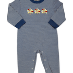 Boys Turkey Lurkey Romper Boys Bubbles + Rompers Three Sisters