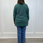 Briar Waffle Knit Cardigan - Ash Jade - Sugar Babies Children's Boutique/Meg's Shoppe