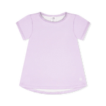 Bridget Basic Tee - Petal Purple Girls Tops + Tees Set Athleisure