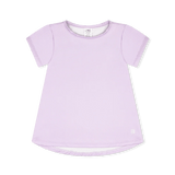 Bridget Basic Tee - Petal Purple Girls Tops + Tees Set Athleisure