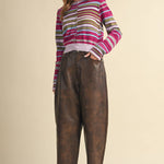Bright Side Striped Cardigan Sweaters &MERCI