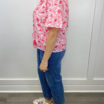 Bristol Blouse - Paradise Pink Tops Victoria Dunn Design