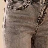 Brooke Palazzo Denim w/ Cuffs - Basalt Jeans Tribal