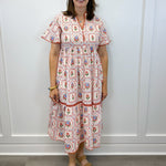 Brynley Dress - Perennial Blooms Long Dresses Marigold