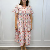Brynley Dress - Perennial Blooms Long Dresses Marigold