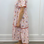 Brynley Dress - Perennial Blooms Long Dresses Marigold