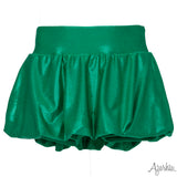 Shimmer Bubble Skort - Green