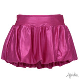 Shimmer Bubble Skort - Hot Pink
