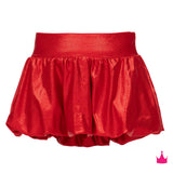 Shimmer Bubble Skort - Red