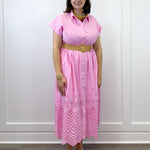 Bubblegum Breeze Midi Dress Long Dresses Entro