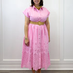 Bubblegum Breeze Midi Dress Long Dresses Entro