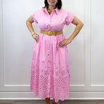 Bubblegum Breeze Midi Dress Long Dresses Entro