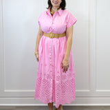 Bubblegum Breeze Midi Dress Long Dresses Entro