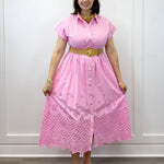 Bubblegum Breeze Midi Dress Long Dresses Entro