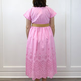 Bubblegum Breeze Midi Dress Long Dresses Entro