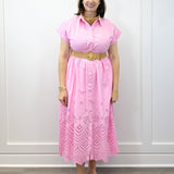 Bubblegum Breeze Midi Dress Long Dresses Entro