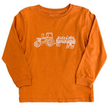 Burnt Orange Hayride LS T-Shirt Boys Tees Mustard & Ketchup