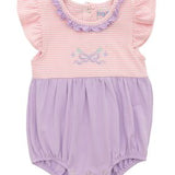 Butterflies & Bows Bubble Girls Bubbles + Rompers Itsy Bitsy