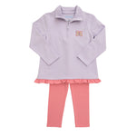 Butterfly 1/4 Zip Pullover Set Girls Sets Itsy Bitsy