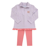 Butterfly 1/4 Zip Pullover Set Girls Sets Itsy Bitsy