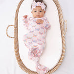 Butterfly Bliss Knotted Gown Baby Sleepwear Goosies