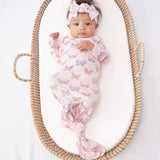 Butterfly Bliss Knotted Gown Baby Sleepwear Goosies