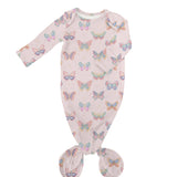 Butterfly Bliss Knotted Gown Baby Sleepwear Goosies