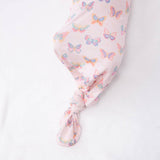 Butterfly Bliss Knotted Gown Baby Sleepwear Goosies