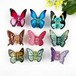 Butterfly Claw Clip - Blue Hair Accessories TheDivaSoap