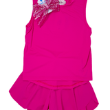 Butterfly Shorts - Neon Pink Girls Shorts Belle Cher