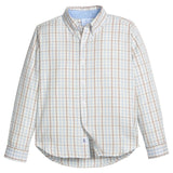 Button Down Shirt - Winthrop Plaid Boys Shirts + Polos Little English