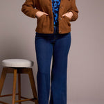 Button Front Boucle Jacket - Ginger Spice Outerwear Tribal