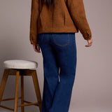 Button Front Boucle Jacket - Ginger Spice Outerwear Tribal
