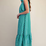 Seaside Stripe Maxi Dress Long Dresses Glam